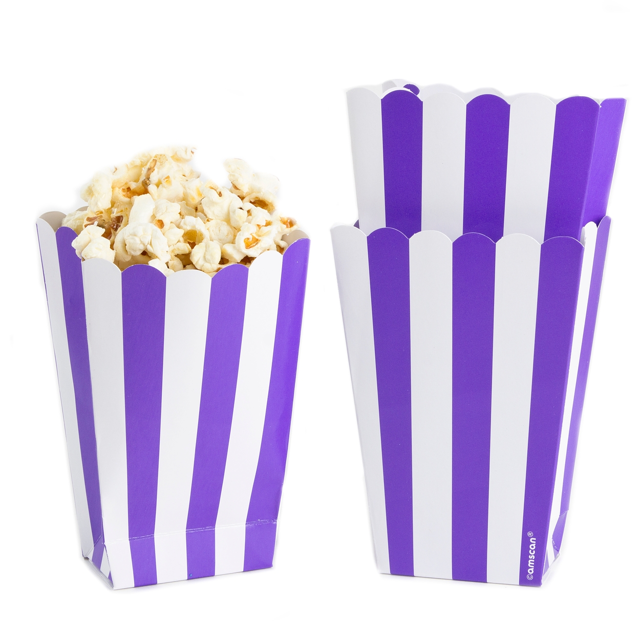 Purple Popcorn Box 5ct • Candy Buffet Supplies • Bulk Candy • Oh Nuts®